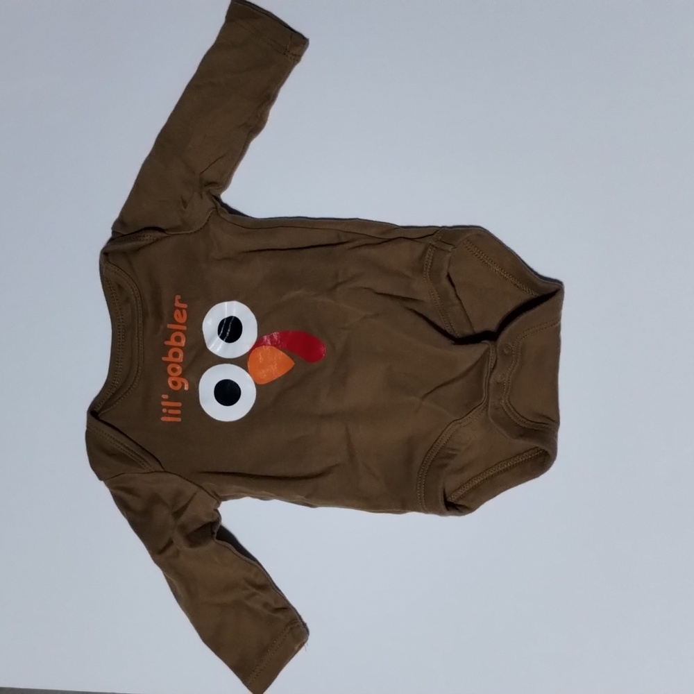 0-3M Bodysuit Brown Turkey